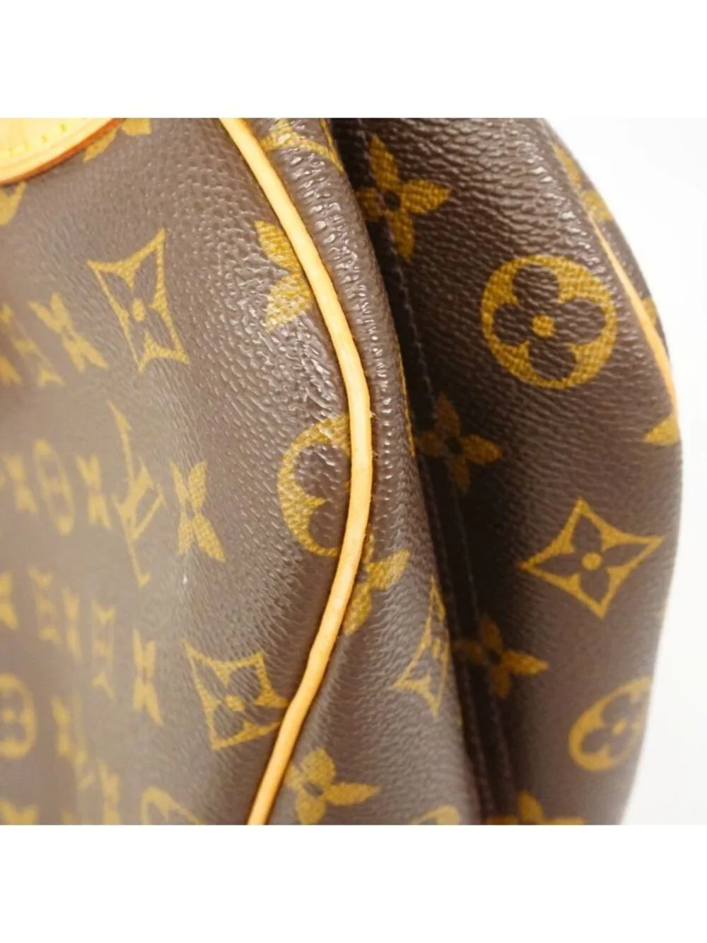 Louis Vuitton Handbag Monogram Deauville Brown